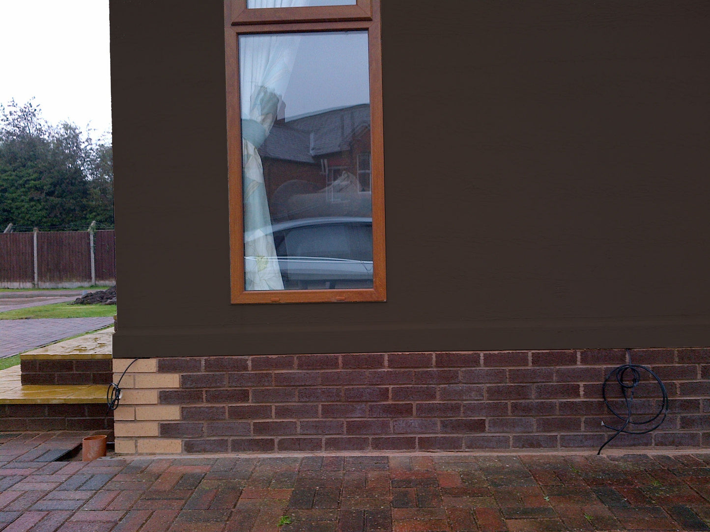 Britmet - Stipple Coat - Wood & Masonry Paint - Bitter Chocolate (5 x 1 Litre)