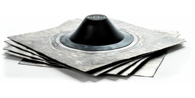 Midland Lead Flexible Lead Slate - Pitched 450 x 450mm (Pack of 5)