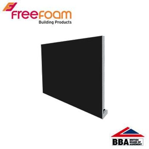 uPVC Replacement Fascia Board (18mm Square Edge) 5m - Black