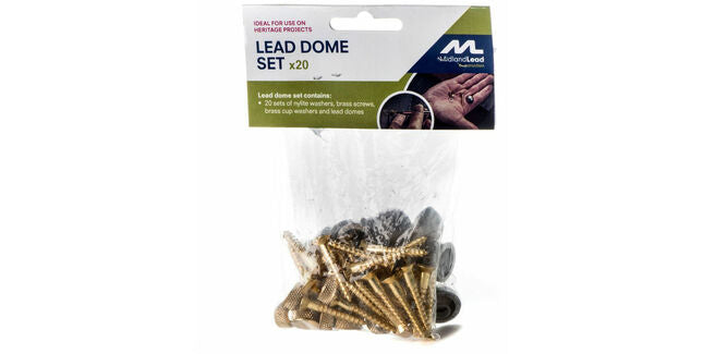 Midland Lead Lead Domes (Pack of 20)