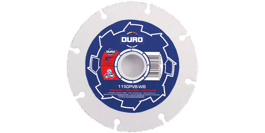 Carbide Tipped Super Thin Cutting Disc For PVC/Wood - 4.5"