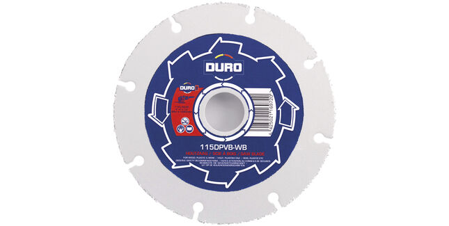 Carbide Tipped Super Thin Cutting Disc For PVC/Wood - 4.5"