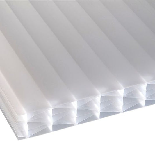 Cut to Size- Corotherm/Marlon Clear Polycarbonate Multiwall Roof Sheet - 25mm