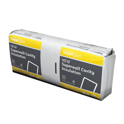 Superglass Superwall 36 Cavity Wall Insulation Batt - 125mm (3.28 m2 per pack)