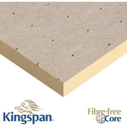 Kingspan Thermaroof TR27 Flat Roof Insulation - 1200mm x 600mm x 25mm (pack of 12 sheets 8.64m2)