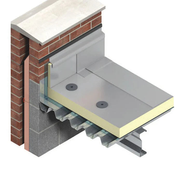 Kingspan Thermaroof TR26 Flat Roof Insulation - 2400mm x 1200mm x 70mm (pack of 4 sheets 11.52m2)