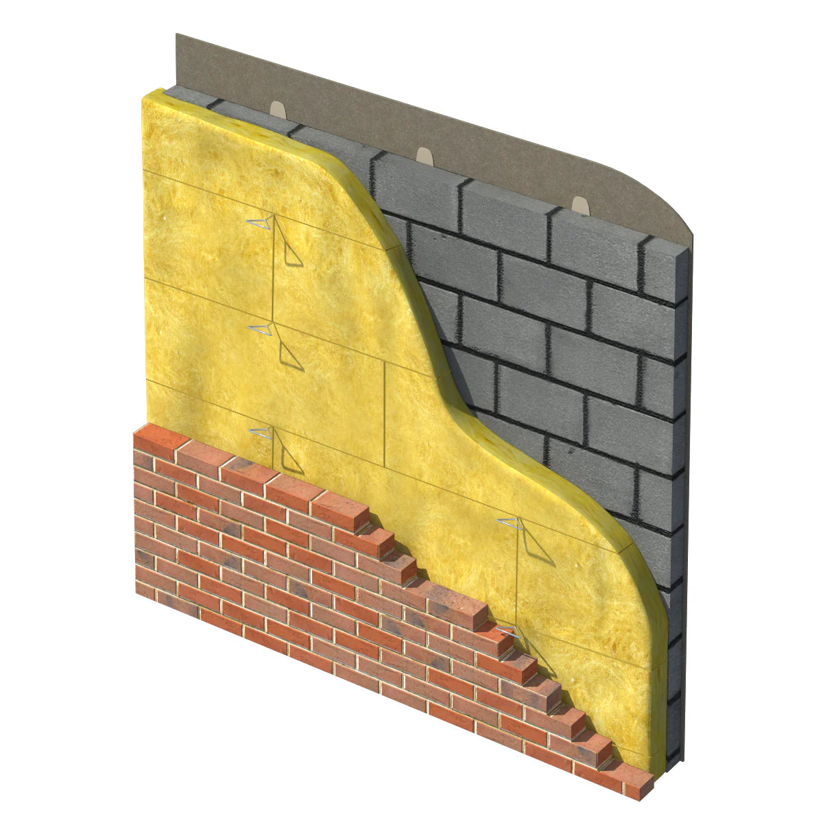 Superglass Superwall 36 Cavity Wall Insulation Batt