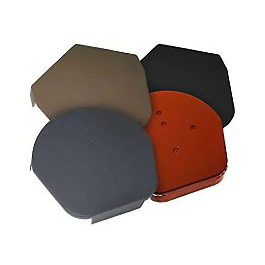 Cromar Universal Dry Verge Half Round End Cap