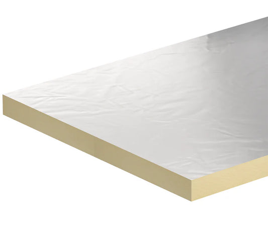 Kingspan Thermaroof TR26 Flat Roof Insulation - 2400mm x 1200mm x 100mm (pack of 3 sheets 8.64m2)