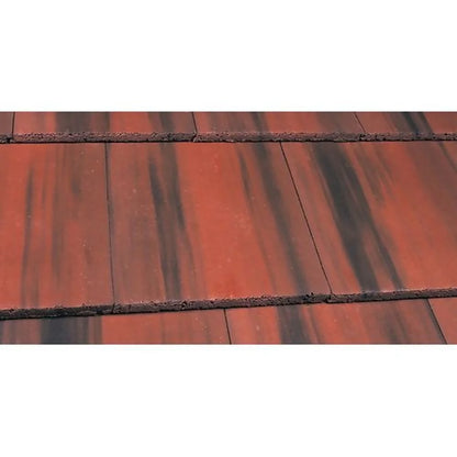 Marley Duo Edgemere Interlocking Slate - Old English Dark Red (Pallet of 240 tiles)