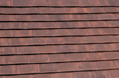 Marley Acme Double Camber Plain Roof Tile - Burnt Flame (Pallet of 1260 tiles)