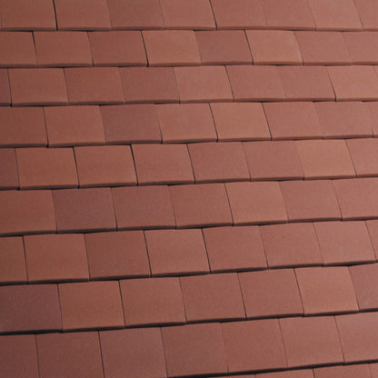 Marley Acme Single Camber Plain Roof Tile - Red Sandfaced (Pallet of 1260 tiles)