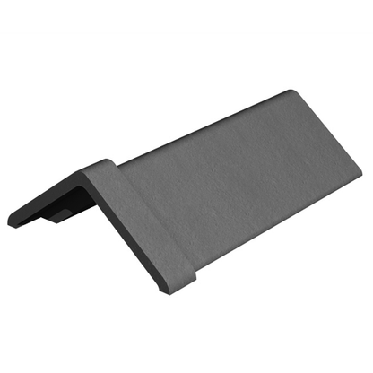 Ar Angle Ridge Round Marley Clay Capped Angle Ridge 450mm - Slate Black – HG Roofing Supplies