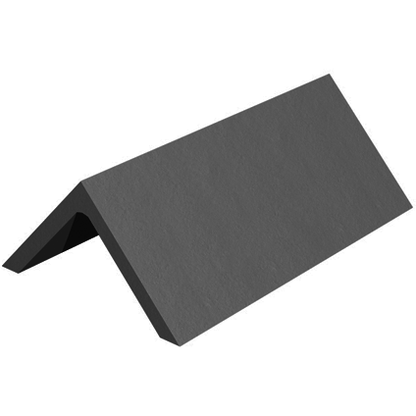 Marley Clay Plain Angle Ridge 450mm - Slate Black – HG Roofing Supplies