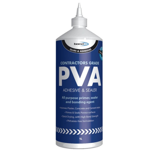 Bond It Contractors Grade PVA Adhesive & Sealer - 1L