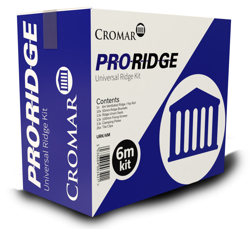 Cromar Universal ProRidge Dry Ridge & Hip Kit 6m – HG Roofing Supplies