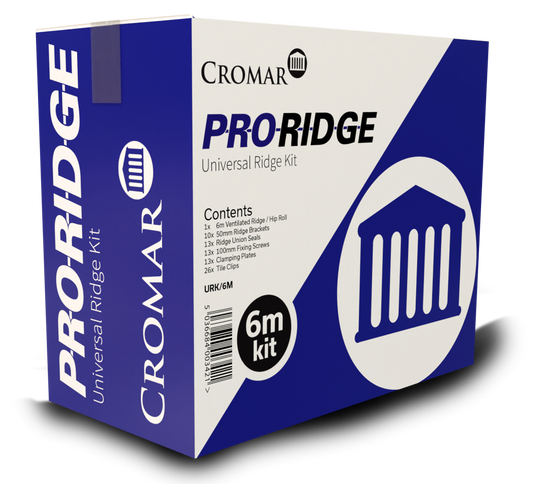 Cromar Universal ProRidge Dry Ridge & Hip Kit 6m