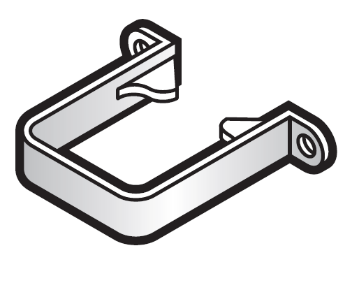 Flush Pipe Clip