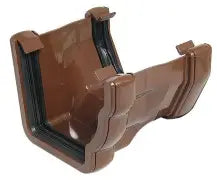 Left Hand Ogee To Square Gutter Adaptor (RNS4)