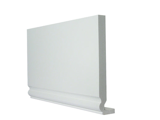 White 16 mm Ogee Fascia Board 5m