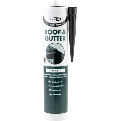 Bond It Roof-Mate Roof & Gutter Sealant Black