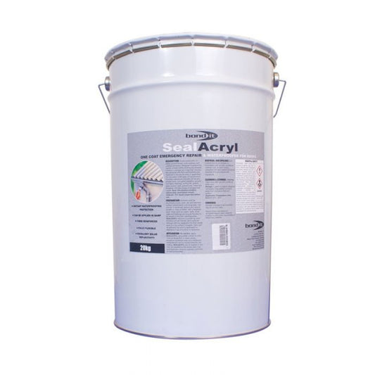 Sealacryl Acrylic Roof Coating - 20kg Grey  (Cromapol Equivalent)