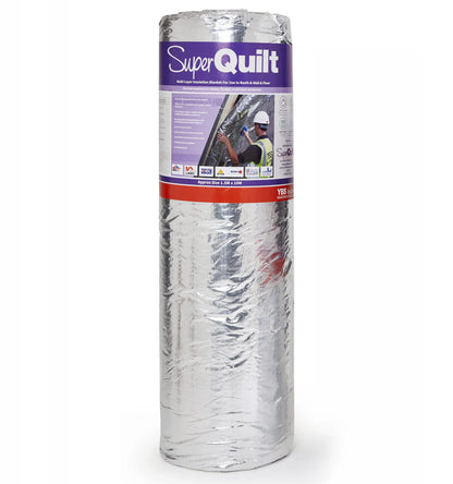 YBS SuperQuilt Lite Multi-Layer Foil Insulation - 15m2 (1.5m x 10m)