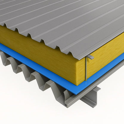 Superglass Cladding Mat 40 Thermal & Acoustic Roll - 140mm (8.40m2 roll)