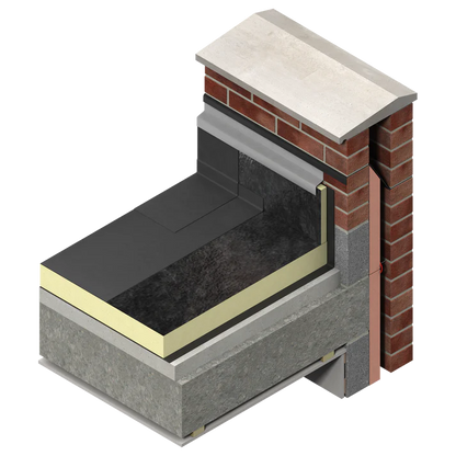 Kingspan Thermaroof TR24 Flat Roof Insulation - 1200mm x 600mm x 30mm (pack of 10 sheets 7.20m2)