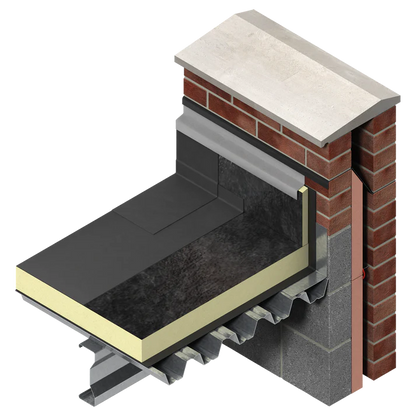 Kingspan Thermaroof TR24 Flat Roof Insulation - 1200mm x 600mm x 30mm (pack of 10 sheets 7.20m2)