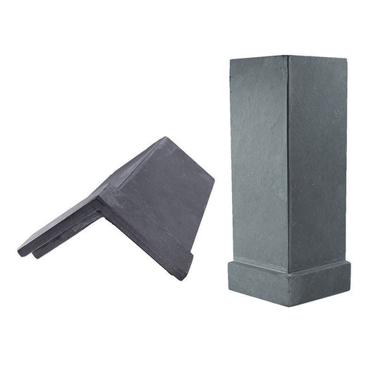 Westland Green Grey 125° Natural Slate Block End