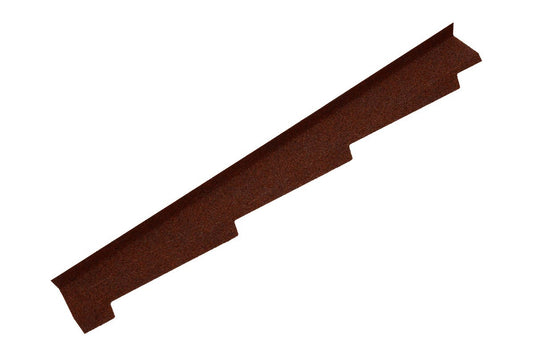 Britmet - Left Hand Side Wall Flashing - Rustic Terracotta (1250mm)