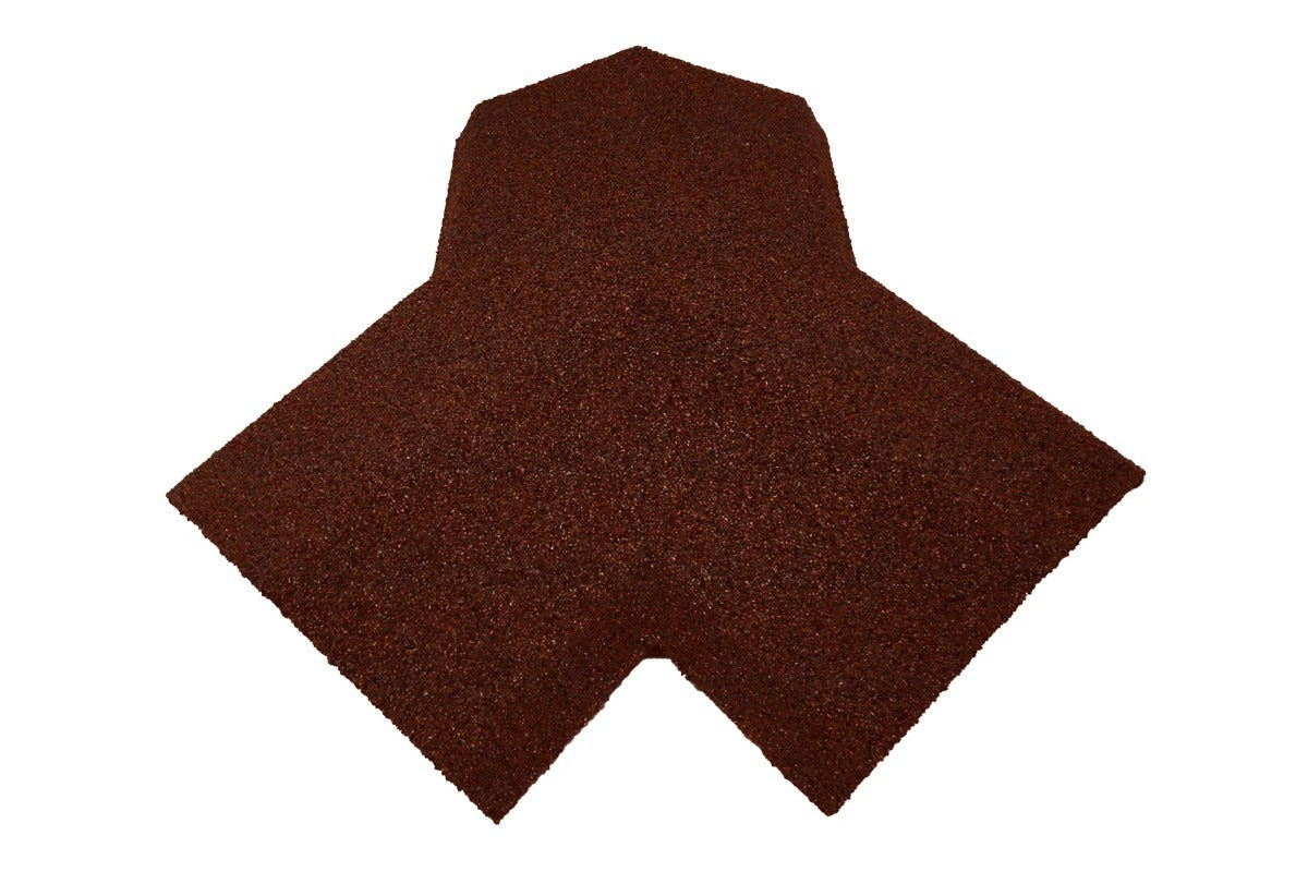 Britmet - Lightweight Metal Roof Shingle - Slimline 3 Way Ridge/Hip - Rustic Terracotta
