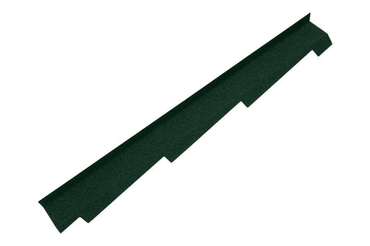 Britmet - Right Hand Side Wall Flashing - Tartan Green (1250mm)