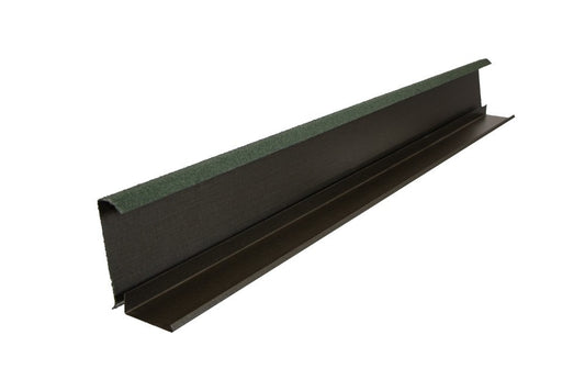 Britmet - Lightweight Metal Roof Shingle - Barge Soaker - Tartan Green