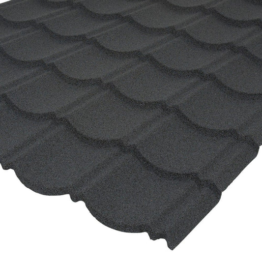 Corotile Panel Charcoal Grey 1140mm Length 860mm Width - Ariel Plastics