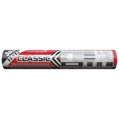 Cromar VENT3® Classic Breathable Membrane 1m x 50m (50m2 roll)