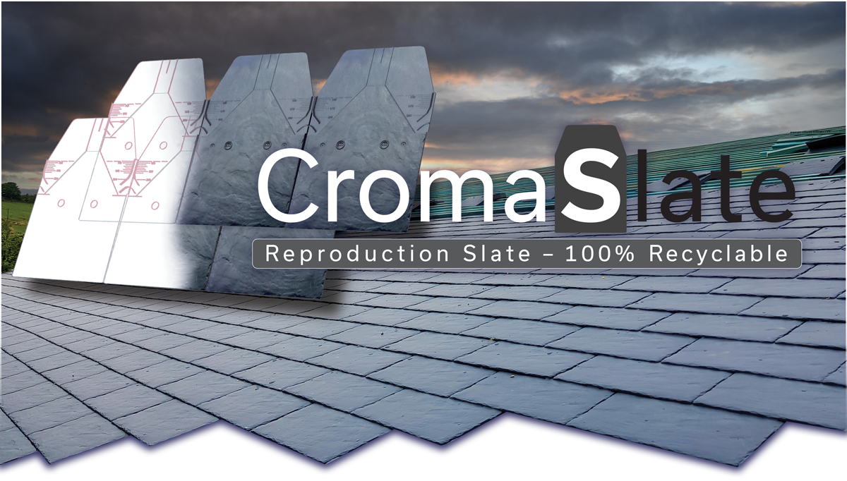 Cromar CromaSlate Lightweight Roof Slate - Slate Grey