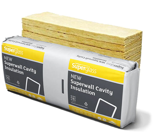 Superglass Superwall 32 Cavity Wall Insulation Batt - 125mm (2.18m2)
