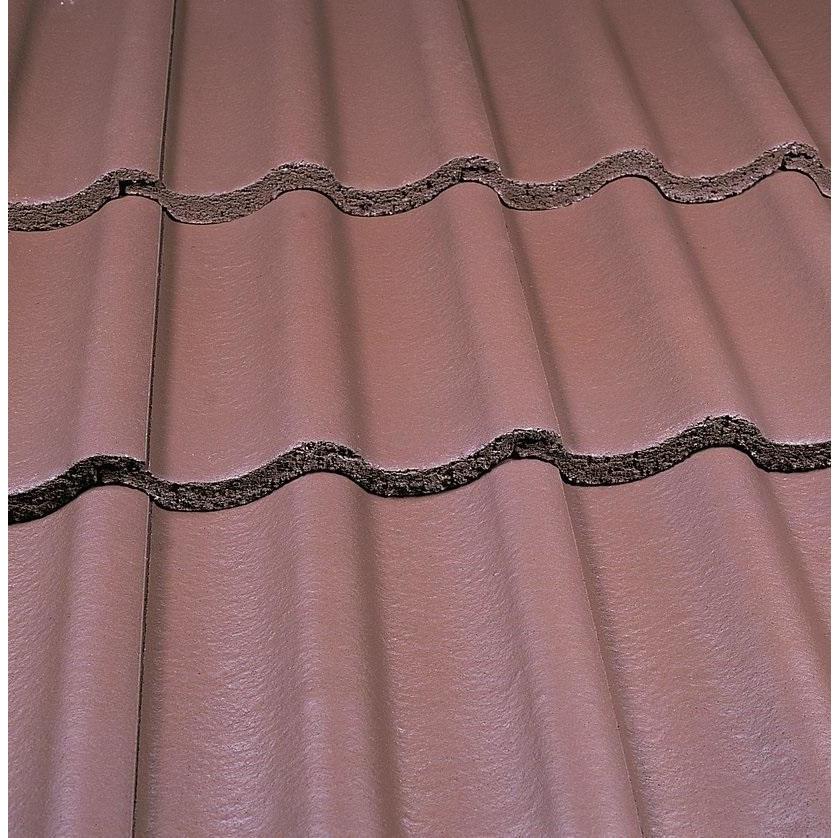 Marley Mendip Low Pitch Roof Tile 12.5° - Smooth Brown (Pallet of 192 tiles)
