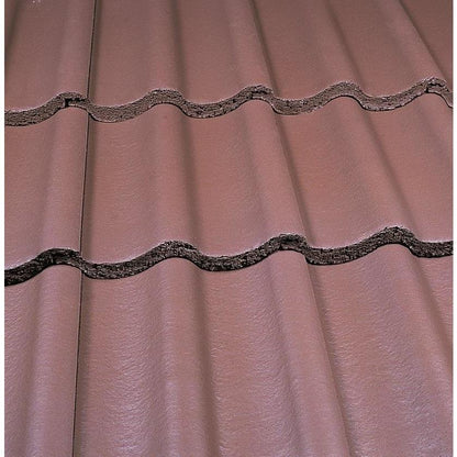 Marley Mendip Low Pitch Roof Tile 12.5° - Smooth Brown (Pallet of 192 tiles)