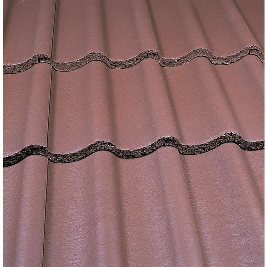 Marley Mendip Low Pitch Roof Tile 12.5° - Smooth Brown (Pallet of 192 tiles)