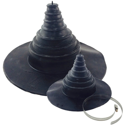 ClassicBond EPDM Waterproof Pipe Boot Seal with Adjustable Hose Clip