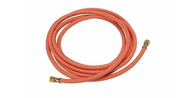 CMS Orange Propane Hose with Crimps & Fittings