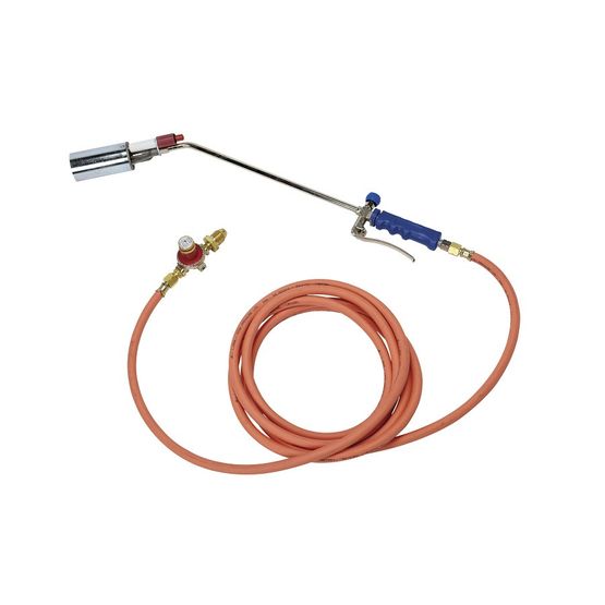 Medium Torch Kit - 350mm Neck Tube, 50mm Burner Head and 5m Hose and R ...