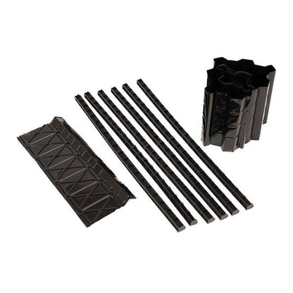 Klober 3 in 1 Eaves Vent Pack - 10mm Vent and 300mm Wide Rafter Tray ...